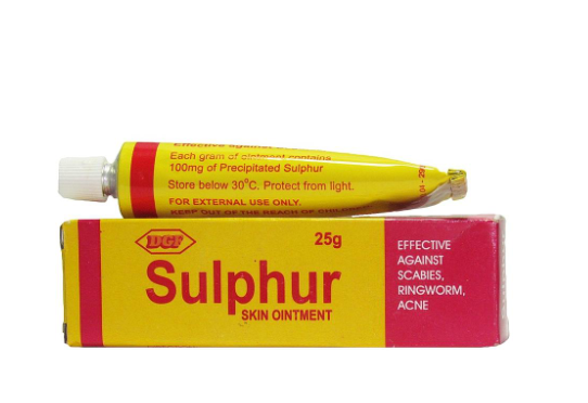 DGF Sulphur Skin Ointment Tube 25g