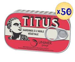 Titus Sardines Box 50pcs