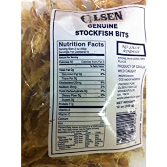 Olsen Genuine Stockfish bits 0.79Lb