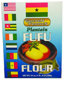 Golden Tropics Plantain Fufu Flour 24oz